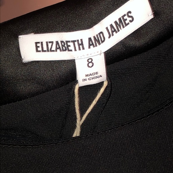 ELIZABETH AND JAMES BLACK DRESS - Picture 4 of 6